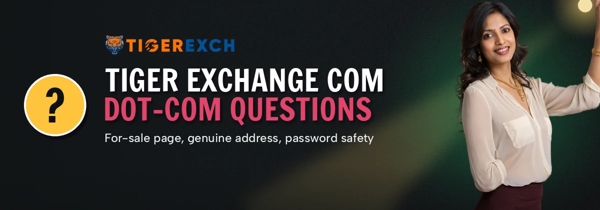 Tiger Exchange user checking which mirror address accepts the existing ID
