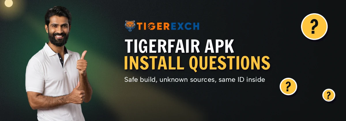 Dead tigerfair.co address crossed out beside the working Tiger Exchange Android download